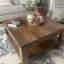 Millwood Pines Zara Square Coffee Table With 2-tier Storage Shelves ...